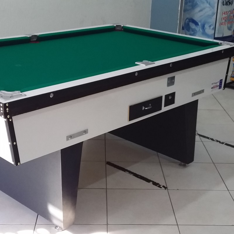 MESA DE BILHAR COM GAVETA MESA DE BILHAR COM GAVETA